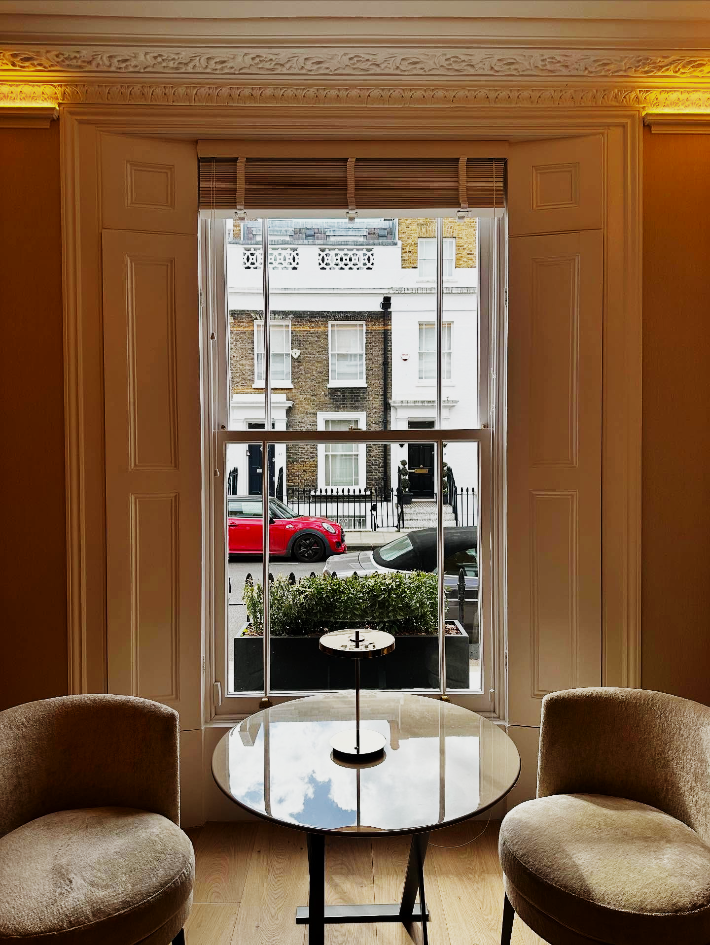 SLM-Projects bay window seating nook, bespoke fit-out